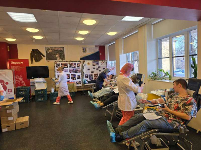 Донорство крови. Наследники Победы.